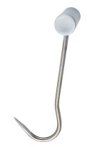 Ganchos de mano carnic mango acero inox.